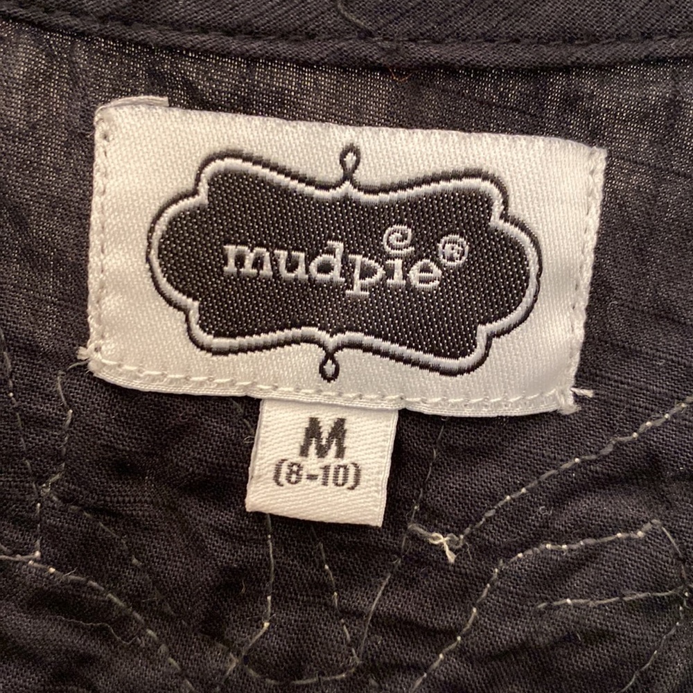 MudPie Racerback coverup black-tan - Picture 2 of 5